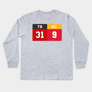 TB 31 KC 9 Kids Long Sleeve T-Shirt